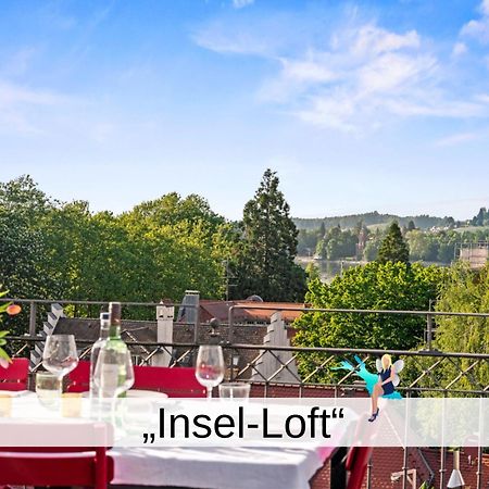 Ferienwohnung Insel-Loft - Maisonette Auf Der Insel, Exklusiv Mit Dachterrasse New Translation Exteriér fotografie